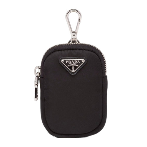 PRADA/普拉达中性黑色尼龙钥匙包 1TT119-2CKI-F0002