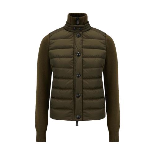  MONCLER蒙可蒙克莱 22年秋冬 女士 羽绒服 Padded Wool Cardigan H20989B00004A9462885