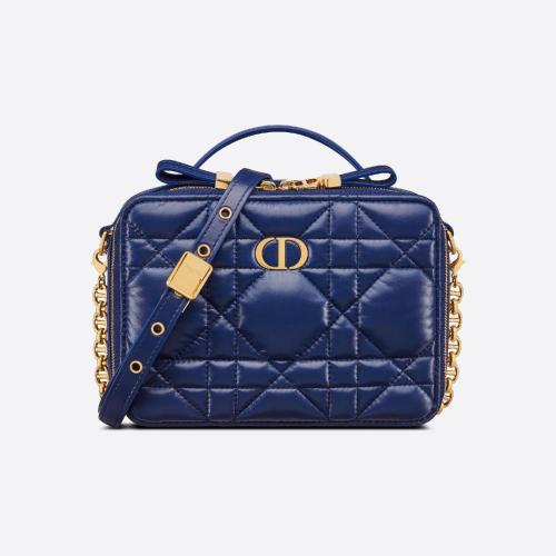  DIOR迪奥 22年秋冬 女士 单肩包 Dior Caro 箱型链条手袋 S5140UNGX_M14Z
