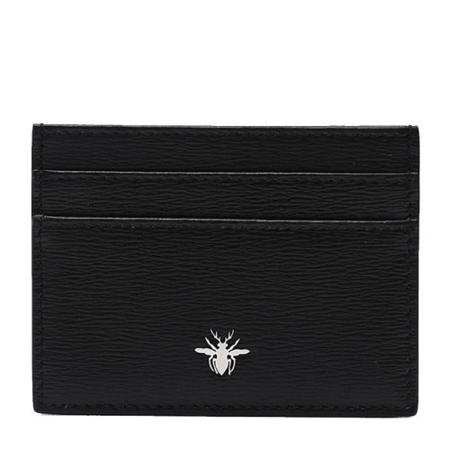 DIOR/迪奥 男士 男包 黑色皮革时尚小型皮具卡片夹 2ABCH001XXTH00N