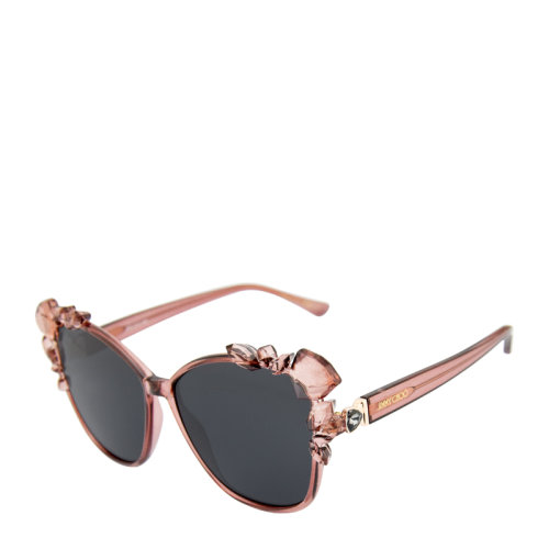 Jimmy Choo/周仰杰 太阳镜 墨镜 装饰 时尚 优雅 女款 大框 精致 公主风 街拍 个性  潮流 MYA/S25TH 59mm  Jimmy Choo周仰杰