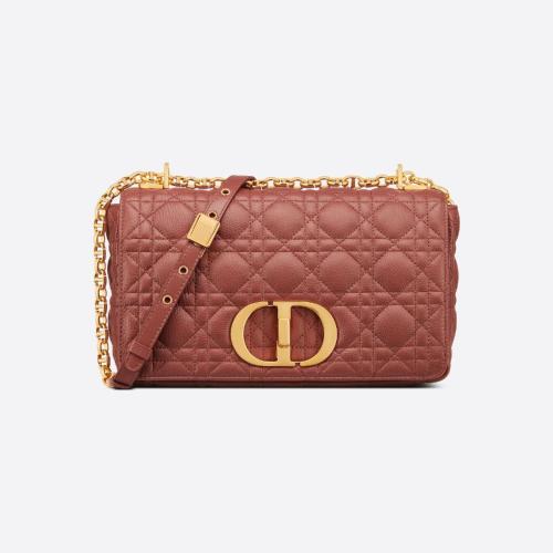  DIOR迪奥 22年秋冬 女士 单肩包 中号 Dior Caro 手袋 M9242UWHC_M48M