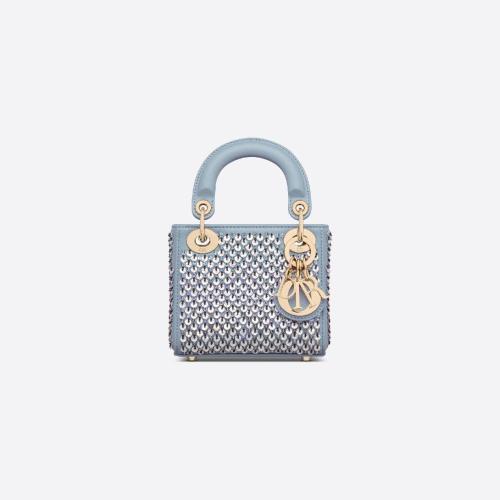  DIOR迪奥 22年秋冬 女士 单肩包 超迷你 Lady Dior 手袋 S0856ORWO_M09Z