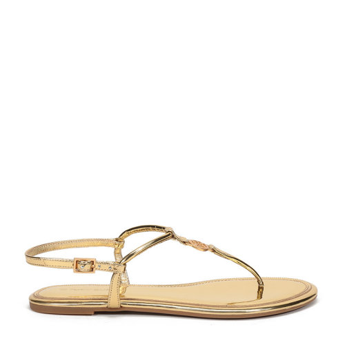 ToryBurch/汤丽柏琦 TB女鞋PU平底凉鞋 65178