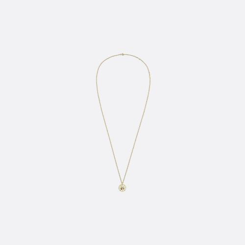  DIOR迪奥 22年春夏 女士 项链 Rose des Vents 饰牌项链 JRDV95037_0000