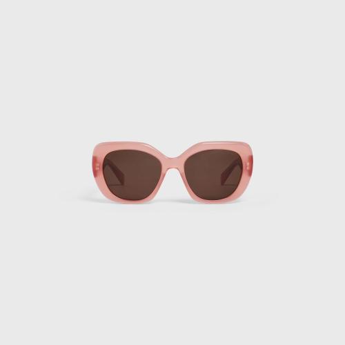 CELINE赛琳思琳 22年秋冬 女士 太阳眼镜 TRIOMPHE 06_酯太阳眼镜 4S226CPLB.20MP