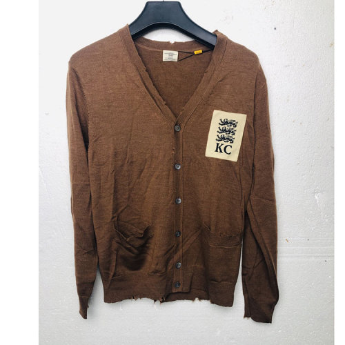 Kent & Curwen/肯迪文棕色男士针织衫  K3667TM141