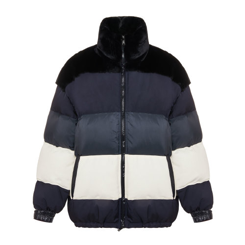 Valentino/华伦天奴 男士混合布料拼接羽绒服 UV0CNB206TCN78 20年秋冬