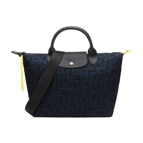 Longchamp/珑骧  女士LEPLIAGELGP系列织物短柄手提单肩包饺子包 1515 412