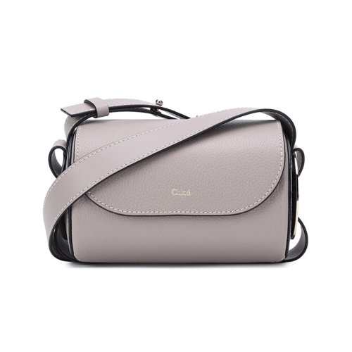 CHLOE/克洛伊 女士DARRYL系列牛皮迷你款单肩斜挎包圆筒包 CHC21WS348F34