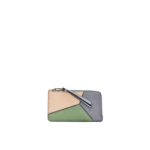  LOEWE罗意威 22年秋冬 女士 卡包 Puzzle coin cardholder in classic calfskin C510R50X04-28