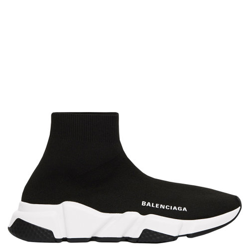 Balenciaga/巴黎世家 Speed系列 男士黑色网眼运动鞋645056W2DBQ1015