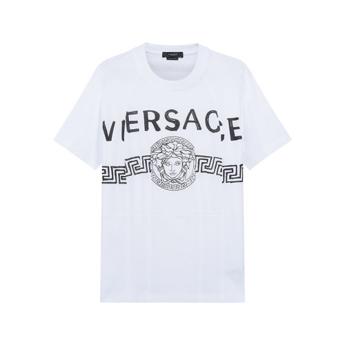 VERSACE/范思哲 男士短袖T恤 男士棉质圆领短袖T恤 A86893 A228806
