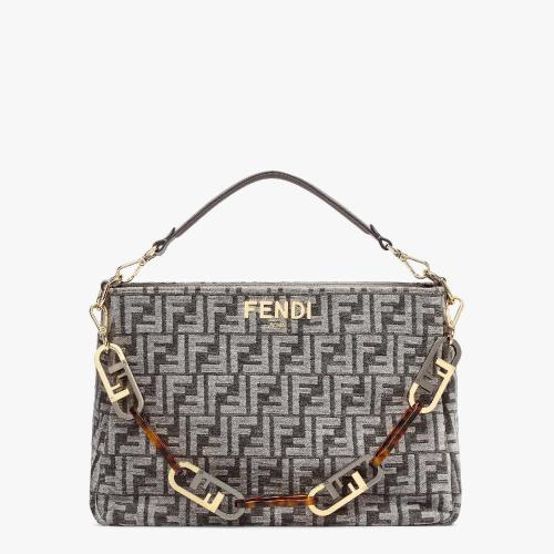  FENDI芬迪 22年秋冬 女士 单肩包 Fendi OLock Zip 8BR80_LFVF1IQ*w*Q