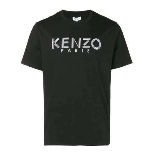 KENZO/高田贤三  男装 服饰 棉质LOGO印花时尚休闲男士短袖T恤经典字母LOGO