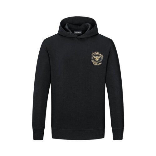  Emporio Armani/安普里奥阿玛尼 男士黑色棉质卫衣 6K1M72 1JHSZ 0999 PLFSX