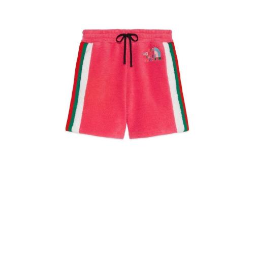  GUCCI古驰 22年秋冬 女士 The North Face x Gucci联名系列羊毛短裤 673725 XJDUC 5554