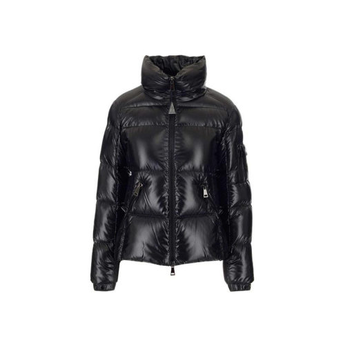 Moncler/蒙克莱  女装女士黑色试时尚百搭品牌LOGO夹克羽绒服   F20931A59300C0064999