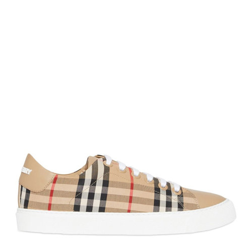 BURBERRY/博柏利 女士经典卡其格纹时尚休闲鞋运动鞋平底鞋板鞋女鞋 8017249