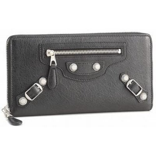  Balenciaga/巴黎世家 男士棕色皮革钱包 253053D940N2720 PLSX