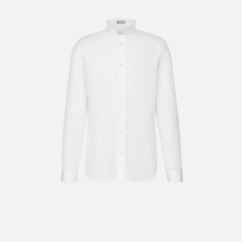  DIOR迪奥 22年秋冬 男士 长袖衬衫 圆领衬衫-棉府绸 733C516A1581_C001 预定商品1-3周发货