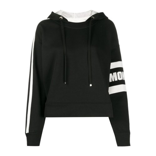  Moncler/蒙克莱 女士黑色醋酸纤维卫衣 8G70900-V8105-999 PLFSX