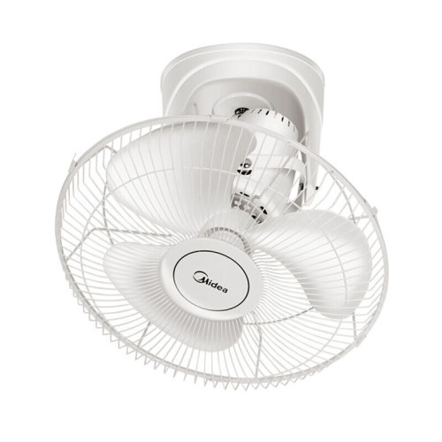 Midea/美的FD40-11A电风扇吸顶扇楼顶扇吊扇360度摇头调速工业强风扇