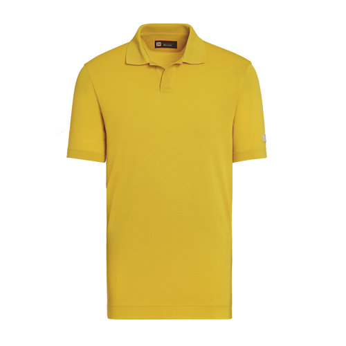 Z Zegna杰尼亚 浅黄色 TECHMERINO?男士短袖Polo衫男士T恤 VW394-ZZT612-G05