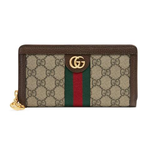  GUCCI古驰 22年秋冬 女士 Ophidia系列GG全拉链式钱包 523154 96IWG 8745 预定商品2-6周发货