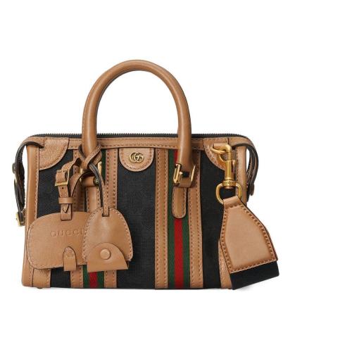  GUCCI古驰 22年秋冬 女士 迷你帆布手提包 715771 FAARB 1041