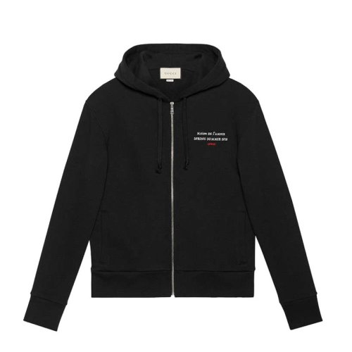  GUCCI/古驰 男士黑色棉质夹克 519489 X3N27 1082 PLFSX