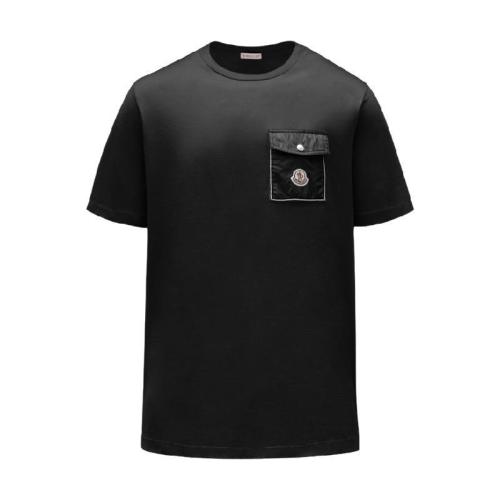  MONCLER蒙可蒙克莱 22年秋冬 男士 短袖T恤 T-Shirt with Pocket H10918C000488390Y999