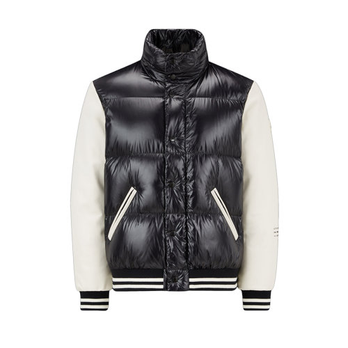 Moncler/蒙克莱 22年秋冬新款 Maya 70系列FRGMT藤原浩合作款 男士星钻黑色尼龙面料Quinlan短款羽绒夹克H209U1A00003M2305999