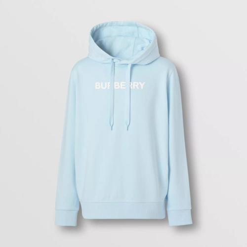  BURBERRY 22年秋冬 男士 徽标印花棉质连帽衫 80575251