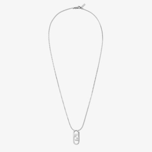  FENDI芬迪 22年秋冬 男士 项链 Fendi O’Lock Necklace 7AJ619B08F0TH0