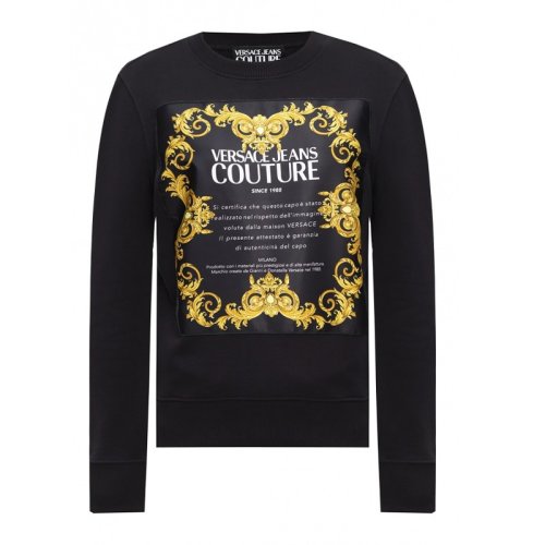  VERSACE JEANS COUTURE 女士印花棉质卫衣 B6HWA7FE 30453 899 PLFSX