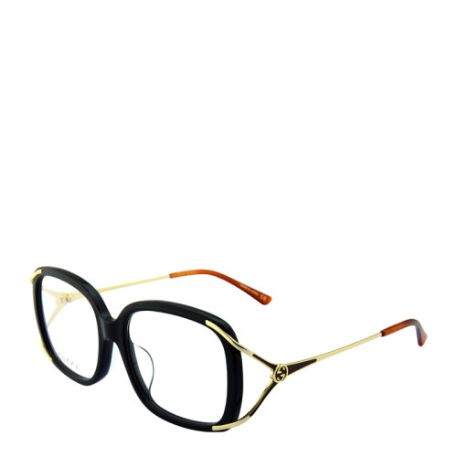 GUCCI/古驰 倪妮明星同款 海报主推款 复古 摩登 女士 镂空 光学镜架 近视 平光 街拍 眼镜框 眼镜架 GG0648OA 55mm GUCCI 古驰