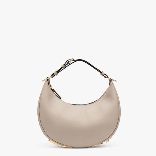  FENDI芬迪 22年秋冬 女士 手提包 鸽子灰皮革手袋 8BR798A5DYF1JCT