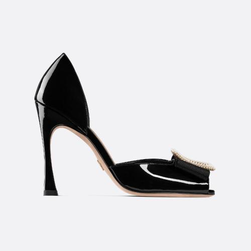  DIOR迪奥 22年秋冬 女士 高跟凉鞋 Sandale a talon Dior Idylle KCQ754PGP_S900