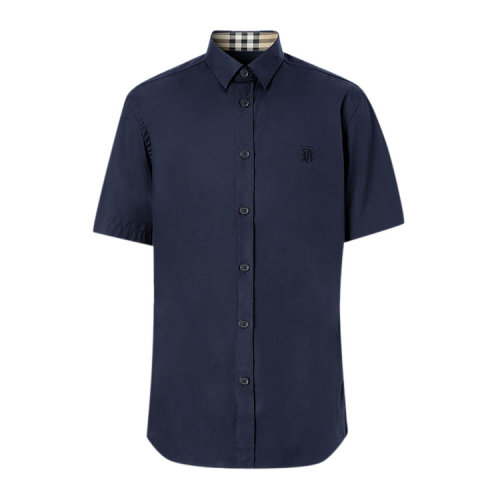 BURBERRY/博柏利 短袖专属标识图案男士短袖衬衫 8032311 1