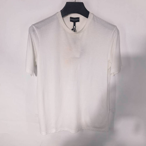 EmporioArmani/安普里奥阿玛尼/白色男士短袖T恤（瑕疵折扣）