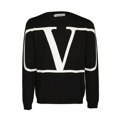 Valentino/华伦天奴 19年秋冬 服装 套头 男性 字母V 休闲 男卫衣 SV3KC04I 5GD 0NA