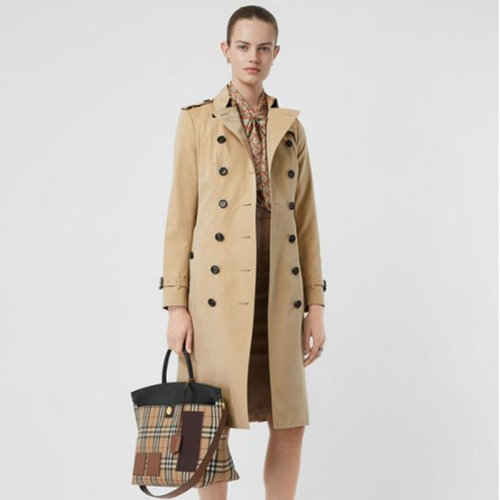 轻微瑕疵BURBERRY/博柏利女士风衣40069041008