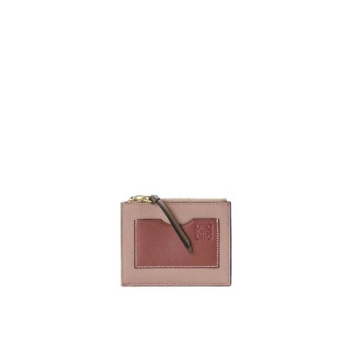  LOEWE罗意威 22年秋冬 女士 卡包 Coin cardholder in soft grained calfskin C660O37X01-9066
