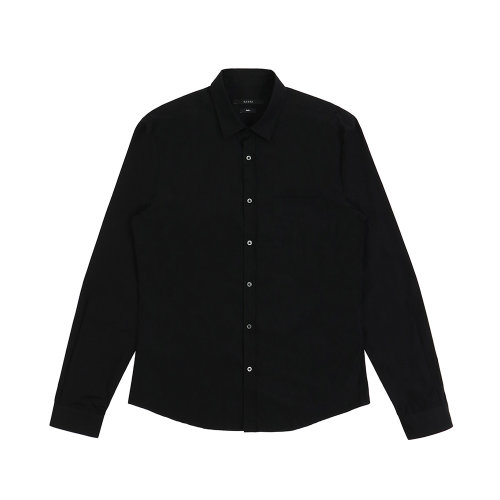 GUCCI/古驰 男士黑色棉质长袖衬衫 387433-21131-1000