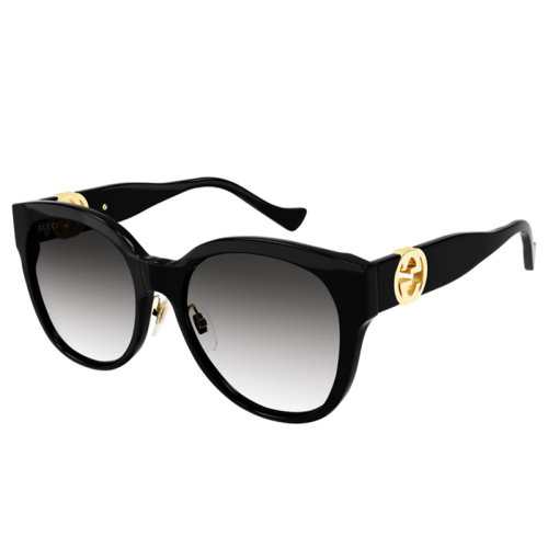 GUCCI/古驰 双G经典大框显瘦 超轻 全框 男女款 太阳镜 标志性 墨镜 眼镜 GG1028SK 54mm GUCCI 古驰