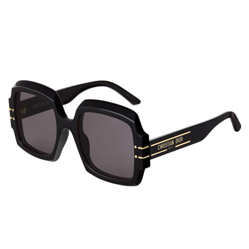 DIOR/迪奥 女士黑色醋酸纤维方形DiorSignature S1U太阳镜DSGTS1UXR_10A0
