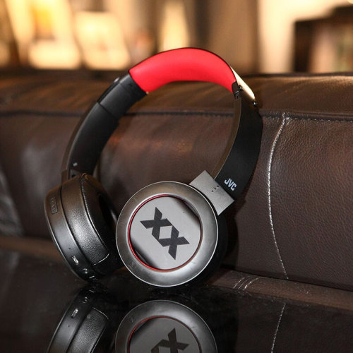 JVC/杰伟世 HA-XP50BT蓝牙耳机头戴式无线跑步运动重低音耳机40小时超长续航