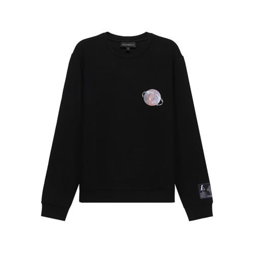 Emporio Armani/安普里奥阿玛尼 男卫衣男士粘胶纤维圆领卫衣运动衫 6K1M8R 1JK9Z