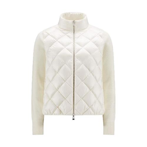  MONCLER蒙可蒙克莱 22年秋冬 女士 羽绒服 衬垫羊毛开衫 H20939B00017M1131034